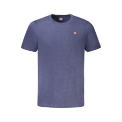 CAMISETA MANGA CORTA HOMBRE AZUL NORUEGA 1963