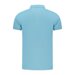 NORWAY 1963 POLO MANICHE CORTE UOMO AZZURRO