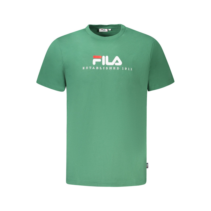FILA T-SHIRT MANICHE CORTE UOMO VERDE