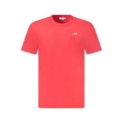 T-SHIRT À MANCHES COURTES POUR HOMMES FILA ROUGE