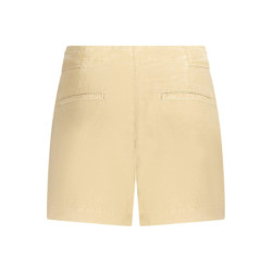 GUESS JEANS BEIGE WOMEN'S SHORT PANTS