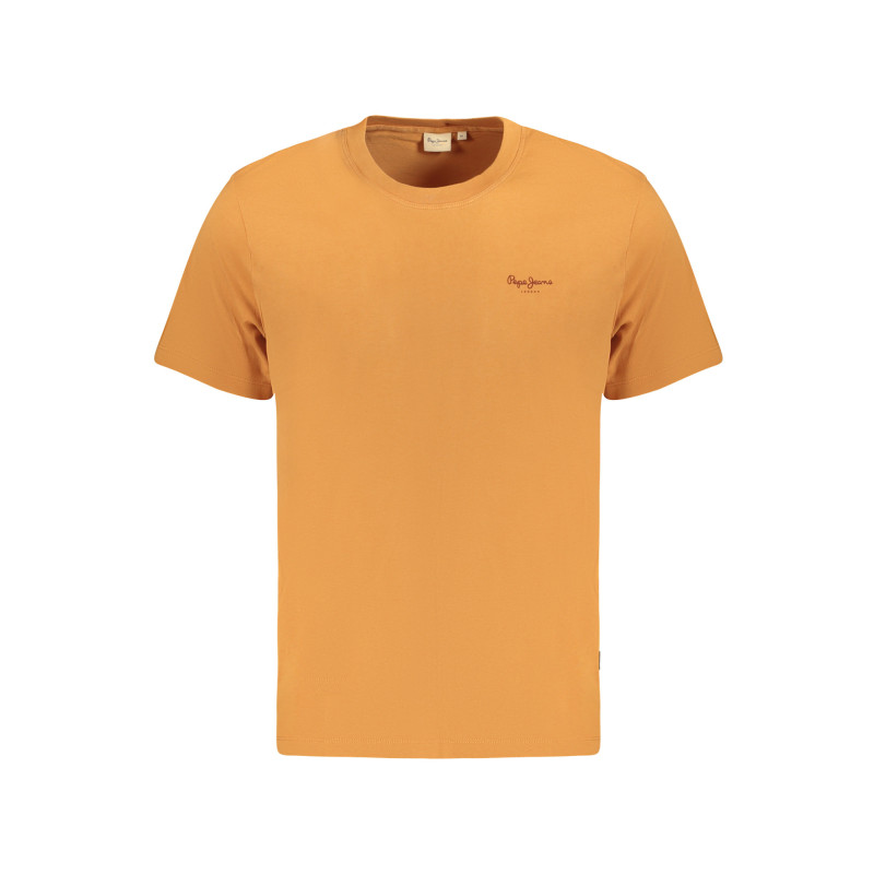 T-SHIRT À MANCHES COURTES PEPE JEANS POUR HOMMES ORANGE