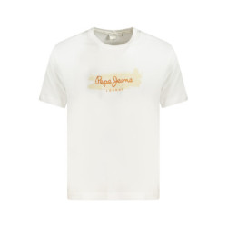 CAMISETA DE MANGA CORTA PEPE JEANS HOMBRE BLANCA