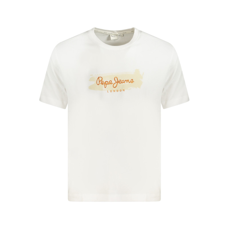 PEPE JEANS T-SHIRT MANICHE CORTE UOMO BIANCO