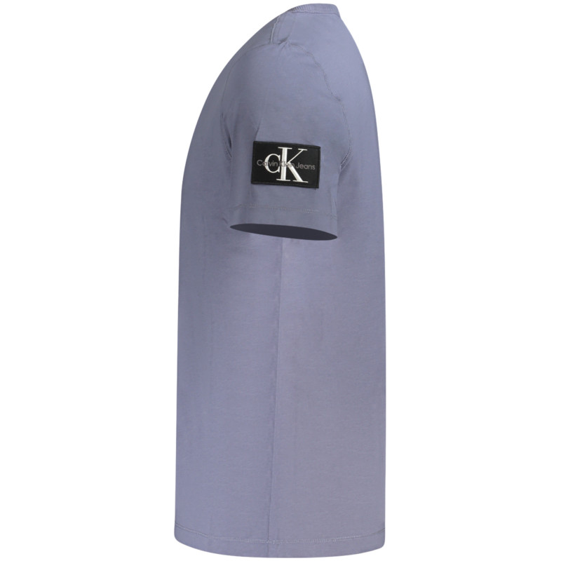 T-SHIRT À MANCHES COURTES POUR HOMMES CALVIN KLEIN BLEU