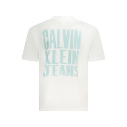 CAMISETA DE MANGA CORTA PARA HOMBRE DE CALVIN KLEIN BLANCA