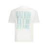 CALVIN KLEIN T-SHIRT MANICHE CORTE UOMO BIANCO