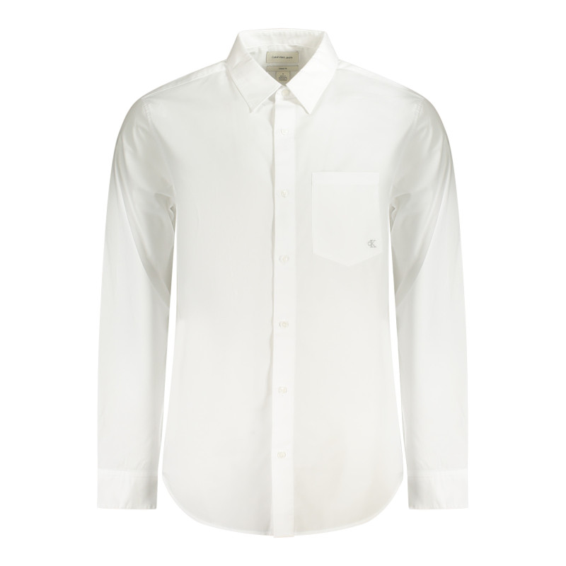 CALVIN KLEIN CAMISA DE MANGA LARGA PARA HOMBRE BLANCA
