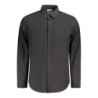 CALVIN KLEIN CAMICIA MANICHE LUNGHE UOMO NERO