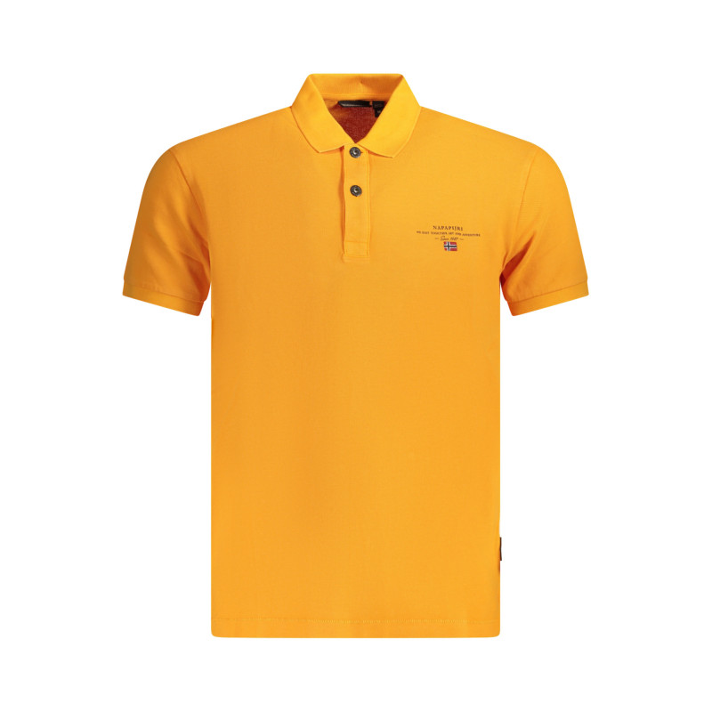 NAPAPIJRI KURZARM-POLOSHIRT HERREN ORANGE