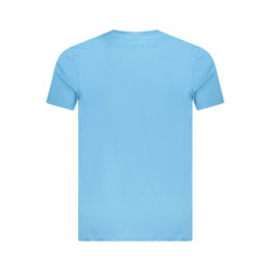 NORUEGA 1963 CAMISETA DE MANGA CORTA PARA HOMBRE AZUL