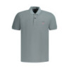POLO NAPAPIJRI MANGA CORTA HOMBRE GRIS