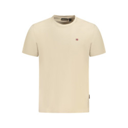 NAPAPIJRI KURZARM-T-SHIRT HERREN BEIGE