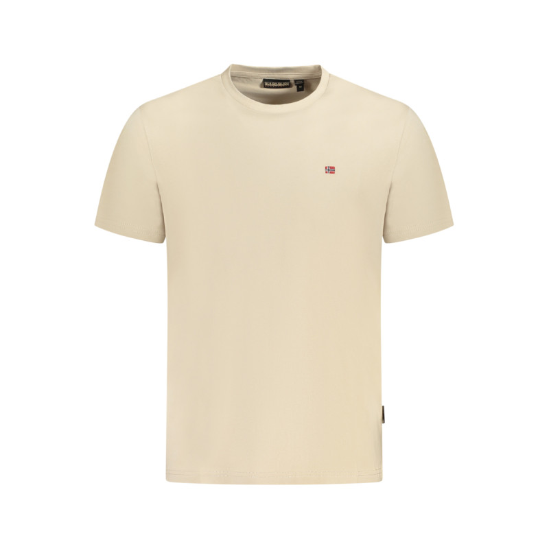 NAPAPIJRI SHORT SLEEVE T-SHIRT MEN BEIGE