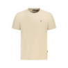 NAPAPIJRI CAMISETA DE MANGA CORTA HOMBRE BEIGE
