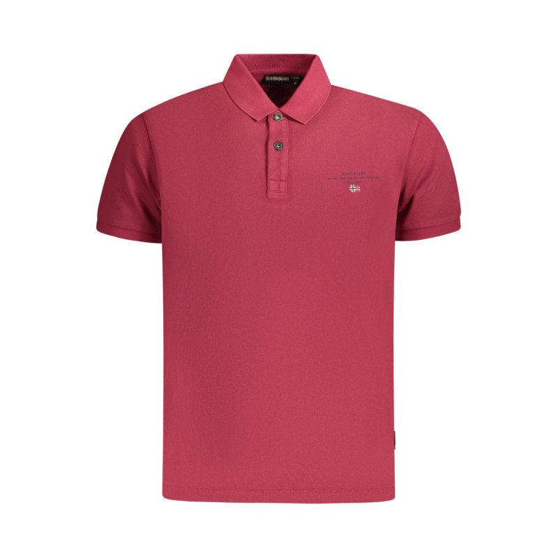 POLO À MANCHES COURTES POUR HOMME NAPAPIJRI ROUGE