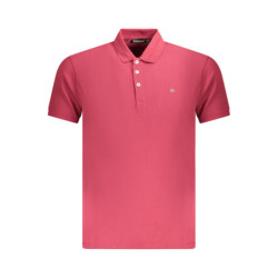 NAPAPIJRI MEN'S SHORT SLEEVE POLO SHIRT RED