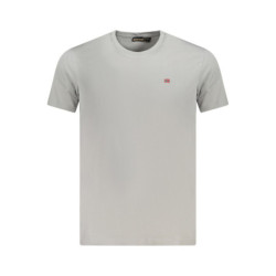 NAPAPIJRI T-SHIRT MANICHE CORTE UOMO GRIGIO