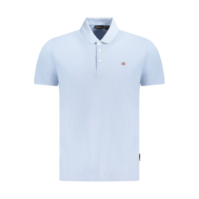 POLO NAPAPIJRI MANGA CORTA HOMBRE AZUL
