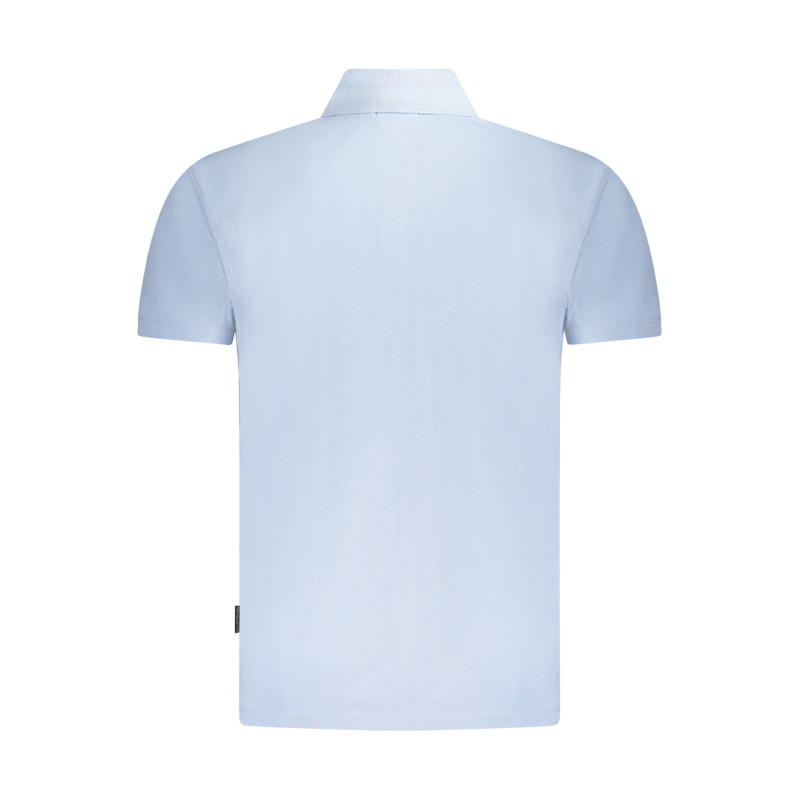 NAPAPIJRI POLO MANICHE CORTE UOMO AZZURRO