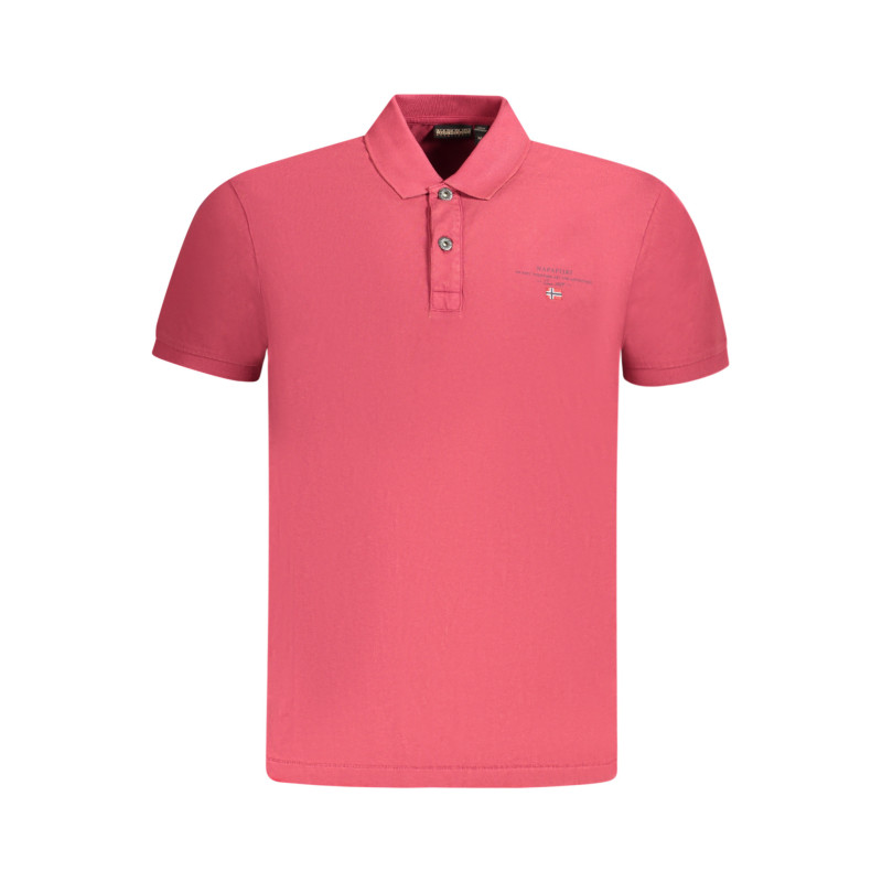 POLO DE MANGA CORTA PARA HOMBRE NAPAPIJRI ROJO