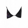KARL LAGERFELD SWIMSUIT PARTS ABOVE WOMAN BLACK