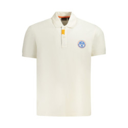 NAPAPIJRI POLO MANCHES COURTES HOMME BLANC