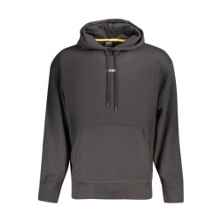 SUDADERA BOSS SIN CREMALLERA NEGRA PARA HOMBRE