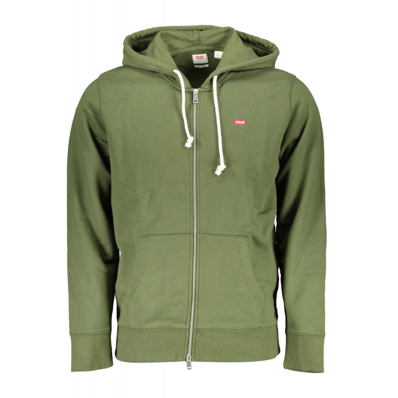 SWEAT-SHIRT ZIP HOMME VERT LEVI'S