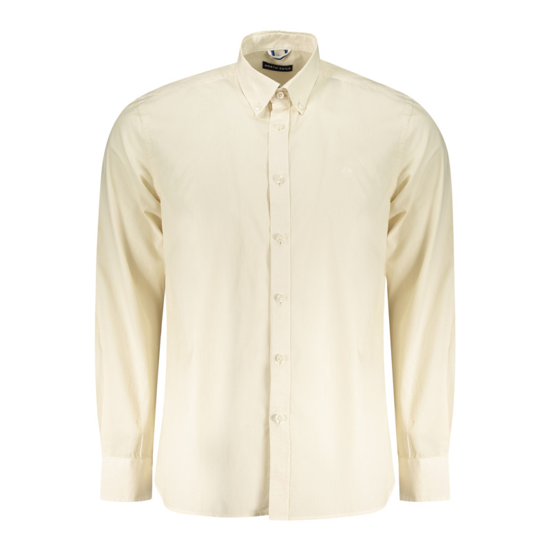 Camisa de manga larga North Sails para hombre, color beige