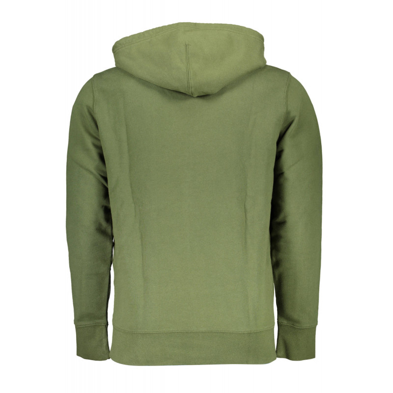 LEVI'S FELPA CON ZIP UOMO VERDE