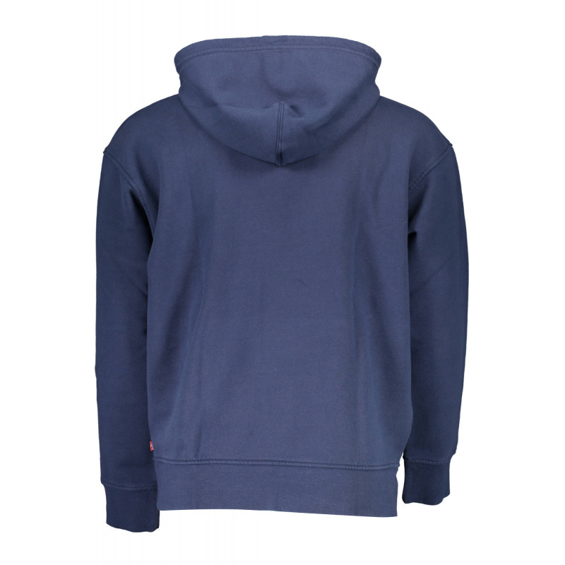 LEVI'S HERREN SWEATSHIRT BLAU OHNE REISSVERSCHLUSS