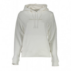CALVIN KLEIN SWEATSHIRT OHNE REISSVERSCHLUSS DAMEN WEISS