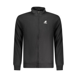 US GRAND MEN'S BLACK ZIP-UP SWEATSHIRT