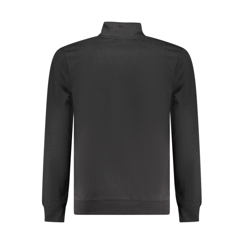 SUDADERA NEGRA CON CREMALLERA PARA HOMBRE US GRAND