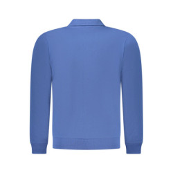 SWEAT-SHIRT BLEU À FERMETURE ÉCLAIR POUR HOMME US GRAND
