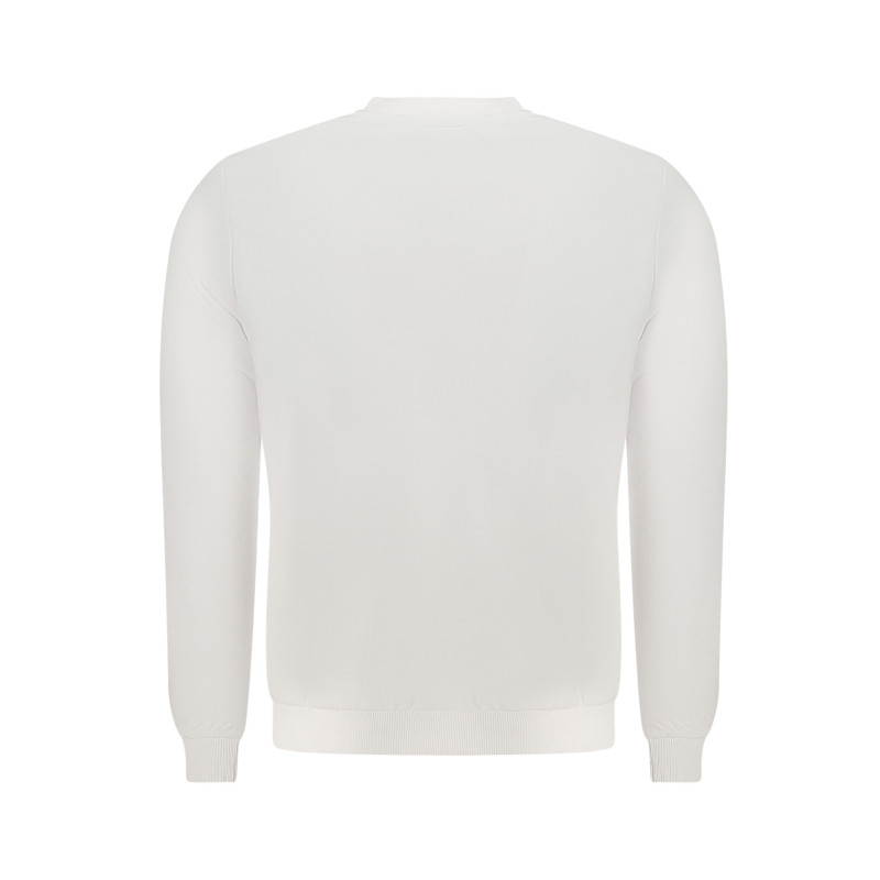 SWEAT-SHIRT BLANC À FERMETURE ÉCLAIR POUR HOMME US GRAND