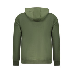 US GRAND MEN'S GREEN ZIP-UP SWEATSHIRT