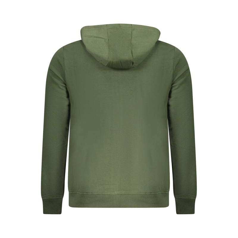 US GRAND MEN'S GREEN ZIP-UP SWEATSHIRT