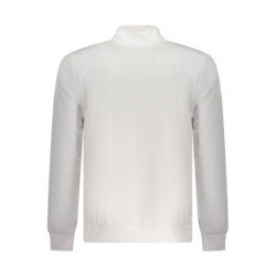 US GRAND MEN'S WHITE ZIP-UP SWEATSHIRT