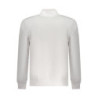 SWEAT-SHIRT BLANC À FERMETURE ÉCLAIR POUR HOMME US GRAND