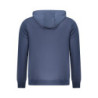 US GRAND Herren-Sweatshirt mit Reißverschluss, blau