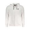 SUDADERA BLANCA CON CREMALLERA PARA HOMBRE US GRAND