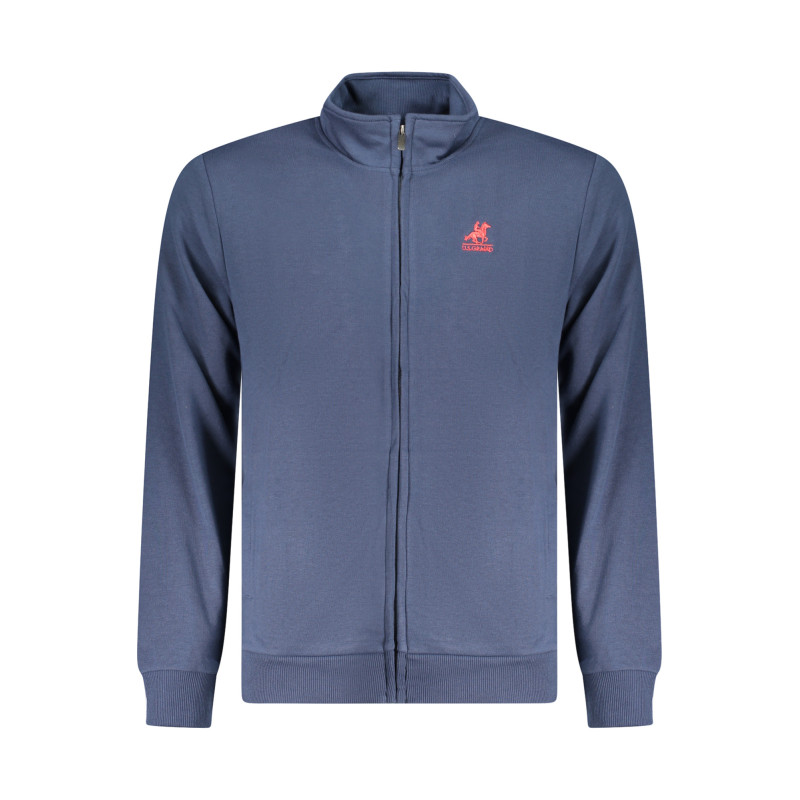 SWEAT-SHIRT BLEU À FERMETURE ÉCLAIR POUR HOMME US GRAND