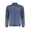 SWEAT-SHIRT BLEU À FERMETURE ÉCLAIR POUR HOMME US GRAND