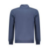 US GRAND Herren-Sweatshirt mit Reißverschluss, blau