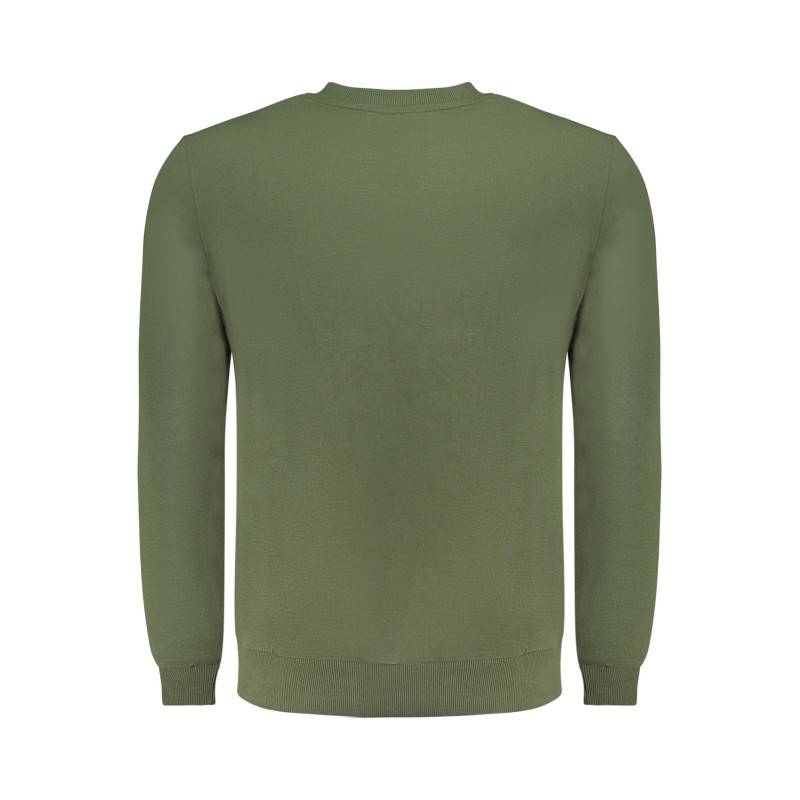 SWEAT-SHIRT VERT À FERMETURE ÉCLAIR POUR HOMME US GRAND
