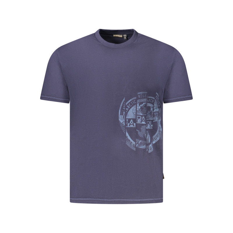 NAPAPIJRI KURZARM-T-SHIRT HERREN BLAU