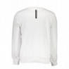 CAVALLI CLASS SWEAT SANS ZIP HOMME BLANC