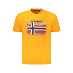 T-SHIRT À MANCHES COURTES POUR HOMME NAPAPIJRI ORANGE
